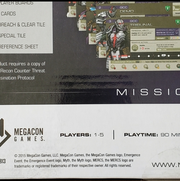 Merc's Recon Unilateral Mandate Mission Pack NEW - Picture 6 of 7